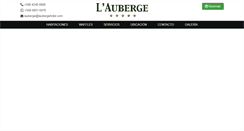 Desktop Screenshot of laubergehotel.com